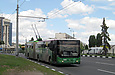 ЛАЗ-Е301D1 #2209 3-го маршрута на проспекте Гагарина в районе улицы Державинской
