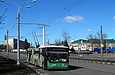 ЛАЗ-Е301D1 #2209 3-го маршрута на проспекте Гагарина возле Бутлеровского въезда