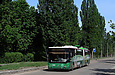 ЛАЗ-Е301D1 #2209 3-го маршрута на улице Танкопия в районе улицы Харьковских дивизий