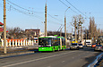 ЛАЗ-Е301D1 #2210 на проспекте Героев Сталинграда за пересечением с улицей Морозова