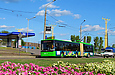 ЛАЗ-Е301D1 #2210 главного маршрута Евро-2012 на проспекте Гагарина в районе Мерефянского шоссе