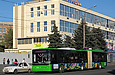 ЛАЗ-Е301D1 #2210 3-го маршрута на улице Вернадского возле станции метро "Проспект Гагарина"