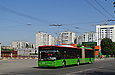ЛАЗ-Е301D1 #2210 1-го маршрута на проспекте Маршала Жукова возле проспекта Героев Сталинграда