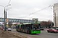 ЛАЗ-Е301D1 #2211 3-го маршрута на проспекте Гагарина в районе улицы Кирова