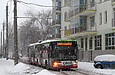 ЛАЗ-Е301D1 #2211 3-го маршрута в Соляниковском переулке возле улицы Гамарника