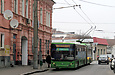ЛАЗ-Е301D1 #2211 3-го маршрута на улице Кузнечной возле Подольского переулка