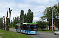 ЛАЗ-Е301D1 #2211 3-го маршрута на проспекте Героев Сталинграда между улицей Тагильской и улицей Кустанайской