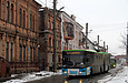 ЛАЗ-Е301D1 #2211 6-го маршрута на улице Кузнечной в районе Троицкого переулка
