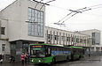 ЛАЗ-Е301D1 #2213 3-го маршрута перед отправлением от конечной "Улица Университетская"
