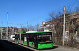 ЛАЗ-Е301D1 #2213 1-го маршрута на улице Троллейбусной в районе Забайкальского переулка