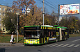 ЛАЗ-Е301D1 #2214 1-го маршрута на проспекте Петра Григоренко возле Садового проезда