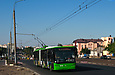 ЛАЗ-Е301D1 #2215 3-го маршрута на проспекте Гагарина возле улицы Обоянской