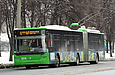 ЛАЗ-Е301D1 #2215 1-го маршрута на проспекте Героев Сталинграда
