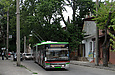 ЛАЗ-Е301D1 #2215 3-го маршрута в Лопатинском переулке