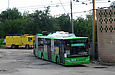 ЛАЗ-Е301D1 #2215 на территории КП "Троллейбусное депо №2"