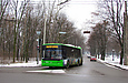 ЛАЗ-Е301D1 #2216 3-го маршрута выезжает с проспекта Фрунзе на Московский проспект
