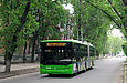 ЛАЗ-Е301D1 #2216 3-го маршрута на проспекте Фрунзе между улицами Соколова и 2-й Пятилетки