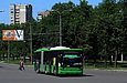ЛАЗ-Е301D1 #2216 1-го маршрута на проспекте Петра Григоренко в районе проспекта Героев Сталинграда