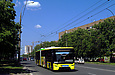 ЛАЗ-Е301D1 #2218 35-го маршрута на проспекте Героев Сталинграда между остановками "Торговый комплекс" и "Инфекционная больница"