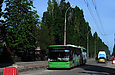 ЛАЗ-Е301D1 #2218 3-го маршрута на улице Танкопия в районе дома №11