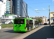 ЛАЗ-Е301D1 #2219 3-го маршрута на улице Маломясницкой