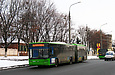 ЛАЗ-Е301D1 #2219 3-го маршрута на проспекте Гагарина в районе улицы Чугуевской