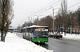 ЛАЗ-Е301D1 #2219 1-го маршрута на проспекте Петра Григоренко в районе бульвара Юрьева