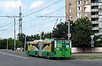 ЛАЗ-Е301D1 #2219 1-го маршрута на проспекте Петра Григоренко возле улицы Танкопия