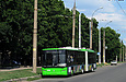 ЛАЗ-Е301D1 #2220 главного маршрута Евро-2012 на проспекте Героев Сталинграда в районе Забайкальского переулка