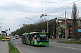 ЛАЗ-Е301D1 #2220 1-го маршрута на проспекте Маршала Жукова возле улицы Танкопия