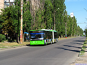 ЛАЗ-Е301D1 #2221 3-го маршрута на улице Танкопия возле остановки "Станция юных туристов"