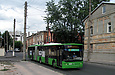 ЛАЗ-Е301D1 #2221 5-го маршрута на улице Кузнечной возле Лопатинского переулка