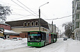 ЛАЗ-Е301D1 #2221 3-го маршрута в Соляниковском переулке возле Подольского переулка