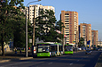 ЛАЗ-Е301D1 #2222 6-го маршрута на проспекте Гагарина возле остановки "улица Зерновая"