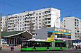 ЛАЗ-Е301D1 #2222 1-го маршрута на проспекте Героев Сталинграда возле улицы Фонвизина