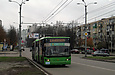 ЛАЗ-Е301D1 #2222 1-го маршрута на проспекте Петра Григоренко возле улицы Танкопия