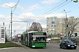 ЛАЗ-Е301D1 #2222 47-го маршрута на улице Леся Сердюка в районе улицы Дружбы народов