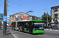 ЛАЗ-Е301D1 #2224 главного маршрута Евро-2012 на проспекте Гагарина возле Автовокзала