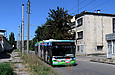 ЛАЗ-Е301D1 #2224 1-го маршрута на улице Троллейбусной в районе Забайкальского переулка