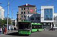 ЛАЗ-Е301D1 #2224 3-го маршрута разворачивается на конечной "Улица Университетская"