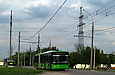 ЛАЗ-Е301D1 #2225 1-го маршрута на проспекте Маршала Жукова возле улицы Танкопия