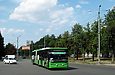 ЛАЗ-Е301D1 #2225 1-го маршрута на проспекте Петра Григоренко в районе проспекта Героев Сталинграда