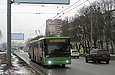 ЛАЗ-Е301D1 #2225 1-го маршрута на проспекте Героев Сталинграда в районе Зернового переулка