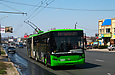 ЛАЗ-Е301D1 #3201 24-го маршрута на проспекте 50-летия ВЛКСМ напротив улицы Бобруйской