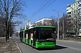 ЛАЗ-Е301D1 #3201 34-го маршрута на улице Валентиновской в районе остановки "Микрорайон 520"