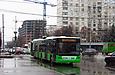 ЛАЗ-Е301D1 #3201 34-го маршрута на улице Валентиновской возле станции метро "Студенческая"
