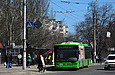 ЛАЗ-Е301D1 #3202 24-го маршрута на Юбилейном проспекте возле улицы Гвардейцев-Широнинцев