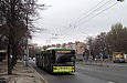 ЛАЗ-Е301D1 #3202 24-го маршрута на Юбилейном проспекте в районе улицы Познанской