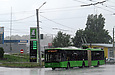 ЛАЗ-Е301D1 #3202 24-го маршрута на Юбилейном проспекте в районе проспекта Льва Ландау