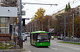 ЛАЗ-Е301D1 #3203 2-го маршрута на проспекте Ленина возле улицы Отакара Яроша
